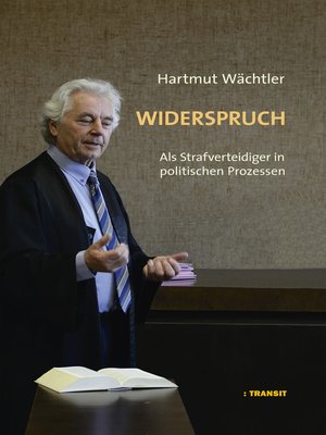 cover image of Widerspruch
